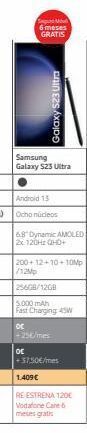 Vodafone Samsung galaxy oferta
