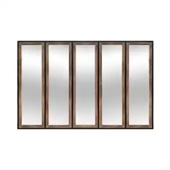 Casa Viva Espejo pared madera y metal sacha 120x81cm oferta