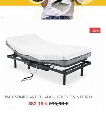 Hogarium Somier articulado oferta