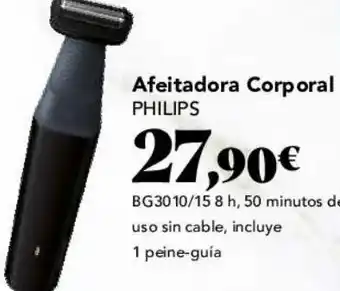 Gadis Afeitadora corporal philips oferta