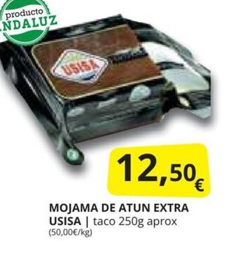 Supermercados MAS MOJAMA DE ATUN EXTRA USISA oferta