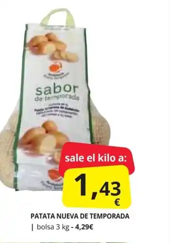 Supermercados MAS PATATA NUEVA DE TEMPORADA oferta
