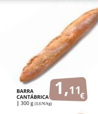 Supermercados MAS BARRA CANTÁBRICA oferta