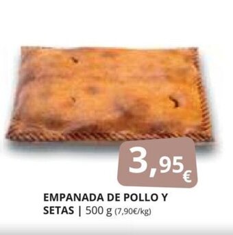 Supermercados MAS EMPANADA DE POLLO Y SETAS oferta