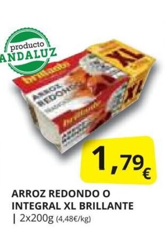 Supermercados MAS ARROZ REDONDO O INTEGRAL XL BRILLANTE oferta