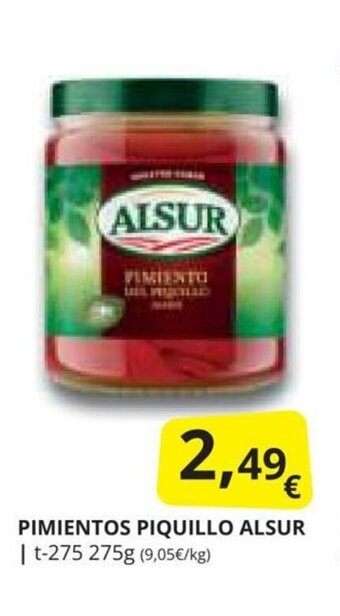 Supermercados MAS PIMIENTOS PIQUILLO ALSUR oferta
