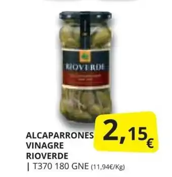 Supermercados MAS ALCAPARRONES VINAGRE RIOVERDE oferta