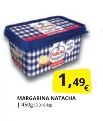 Supermercados MAS MARGARINA NATACHA oferta