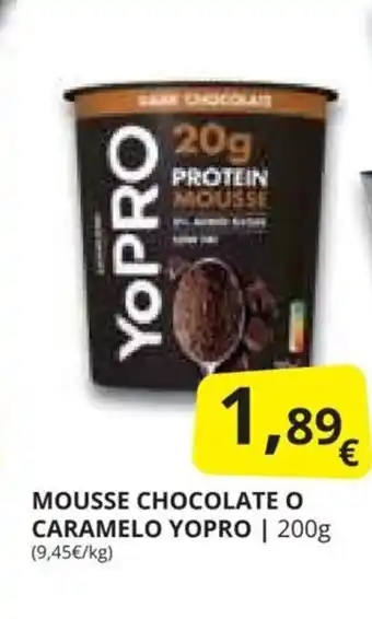 Supermercados MAS MOUSSE CHOCOLATE O CARAMELO YOPRO oferta