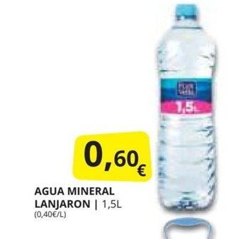 Supermercados MAS AGUA MINERAL LANJARON oferta