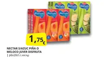Supermercados MAS NECTAR S/AZUC PIÑA O MELOCO JUVER DISFRUTA oferta