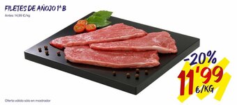 AhorraMas FILETES DE AÑOJO 1^ B oferta
