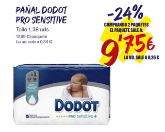 AhorraMas PAÑAL DODOT PRO SENSITIVE oferta