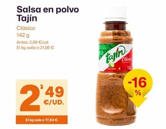 AhorraMas Salsa en polvo Tajín oferta
