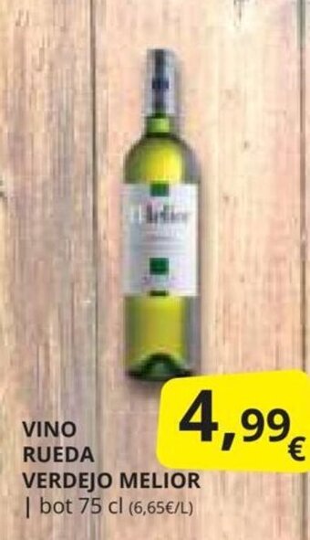 Supermercados MAS VINO RUEDA VERDEJO MELIOR oferta