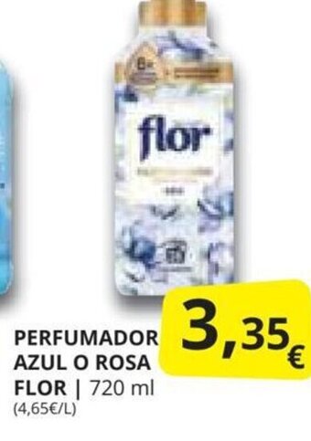 Supermercados MAS PERFUMADOR AZUL O ROSA FLOR oferta