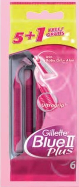 Hiper Usera GILLETTE Maquinilla Blue II Plus oferta