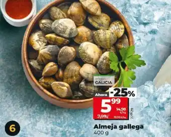 La Plaza de DIA Almeja gallega oferta