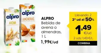 Autoservicios Familia Bebida de avena alpro oferta