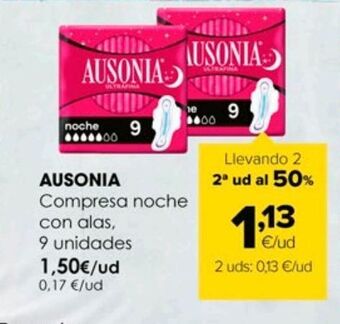Autoservicios Familia Compresas ausonia oferta