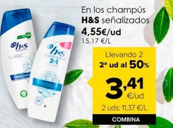 Autoservicios Familia Champú h&s oferta