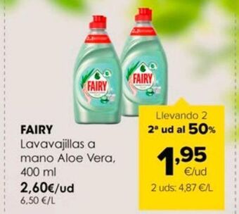 Autoservicios Familia Lavavajillas fairy oferta