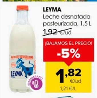 Autoservicios Familia Leche desnatada leyma oferta