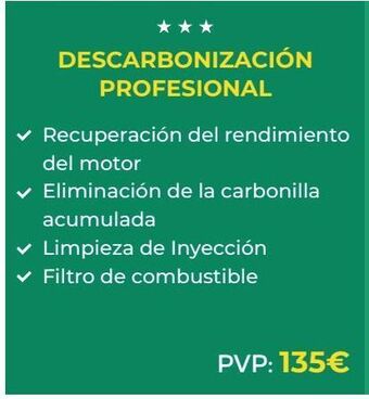 Feu Vert Coche oferta