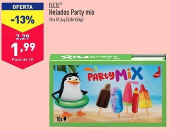 ALDI Helados flete oferta