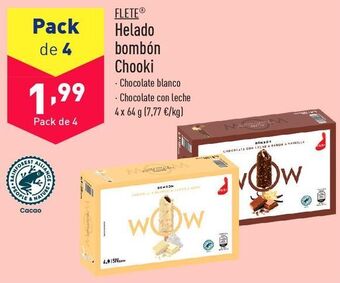 ALDI Bombón helado flete oferta