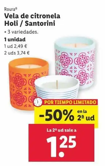 Vela antimosquitos