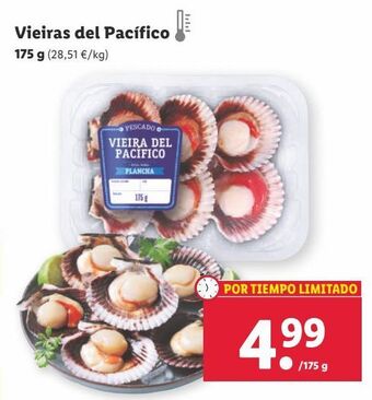 Lidl Vieiras oferta