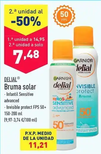 ALDI Crema solar delial oferta