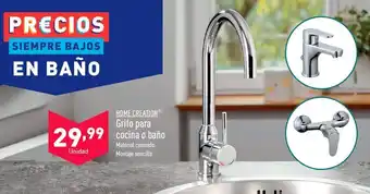 ALDI Grifo de cocina oferta