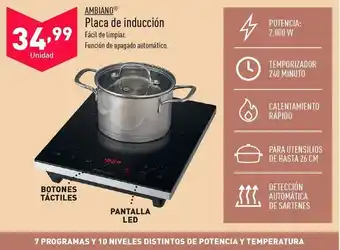 Placa de inducción