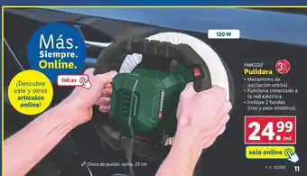Lidl Pulidora para coche parkside oferta