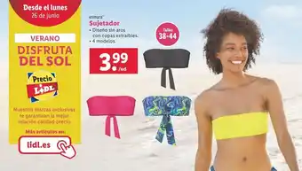 Lidl Sujetador de bikini esmara oferta