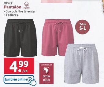 Lidl Pantalones esmara oferta
