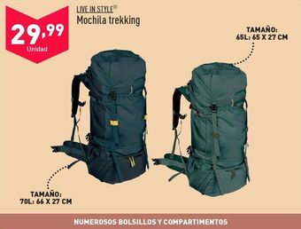 ALDI Mochila de trekking oferta