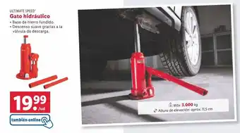 Lidl Gato hidráulico ultimate speed oferta