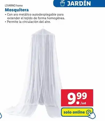 Lidl Mosquiteras livarno oferta