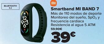 Carrefour Smartband mi band 7 oferta