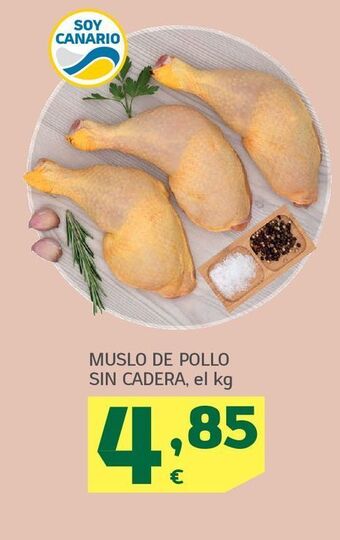 HiperDino Muslos de pollo oferta