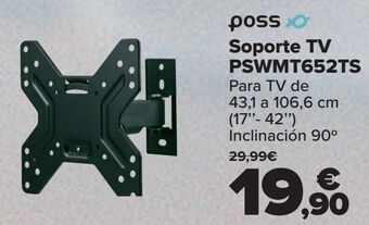 Carrefour Poss soporte tv pswmt652ts oferta