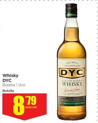 Makro Whisky Dyc 1 litro oferta