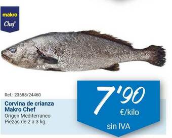 Makro Corvina De Crianza Makro Chef oferta