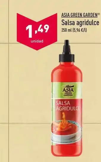 ALDI Asia Green Garden Salsa Agridulce oferta