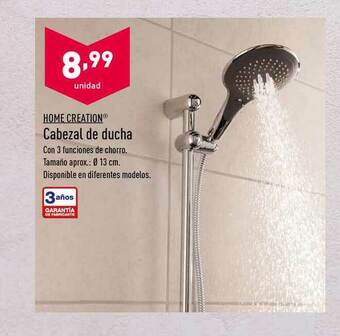 ALDI Home Creation Cabezal De Ducha oferta
