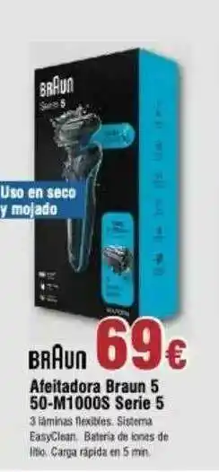 FROIZ Afeitadora Braun 5 50-m1000s Serie 5 oferta