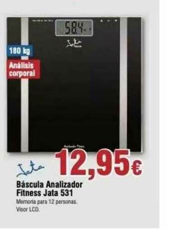 FROIZ Báscula Analizador Fitness Jata 531 oferta